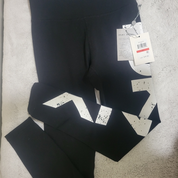 DKNY leggings - Black XS - Picture 1 of 8